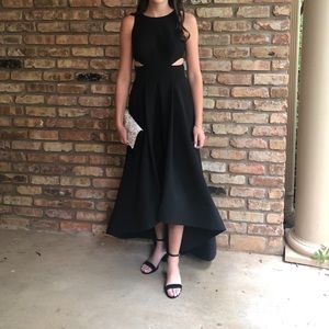 Aidan Mattox formal prom hi low dress